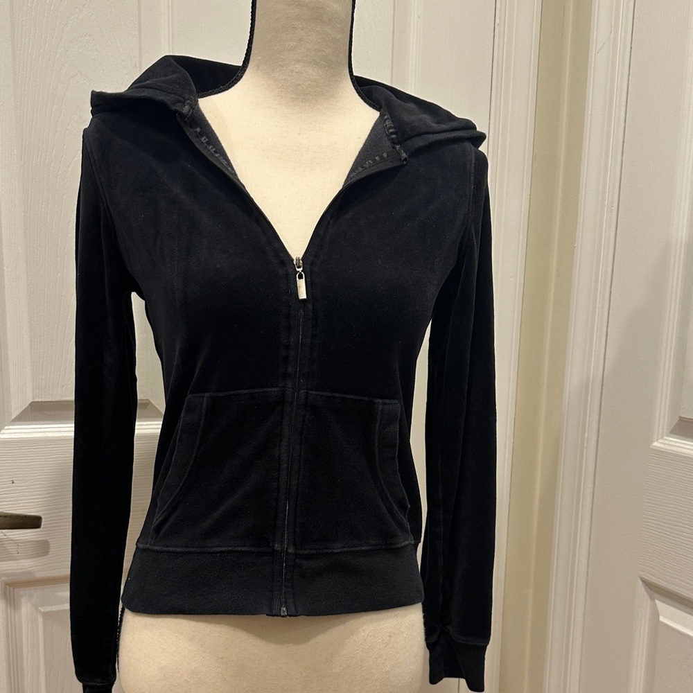 Plush & Lush Black Hoodie
